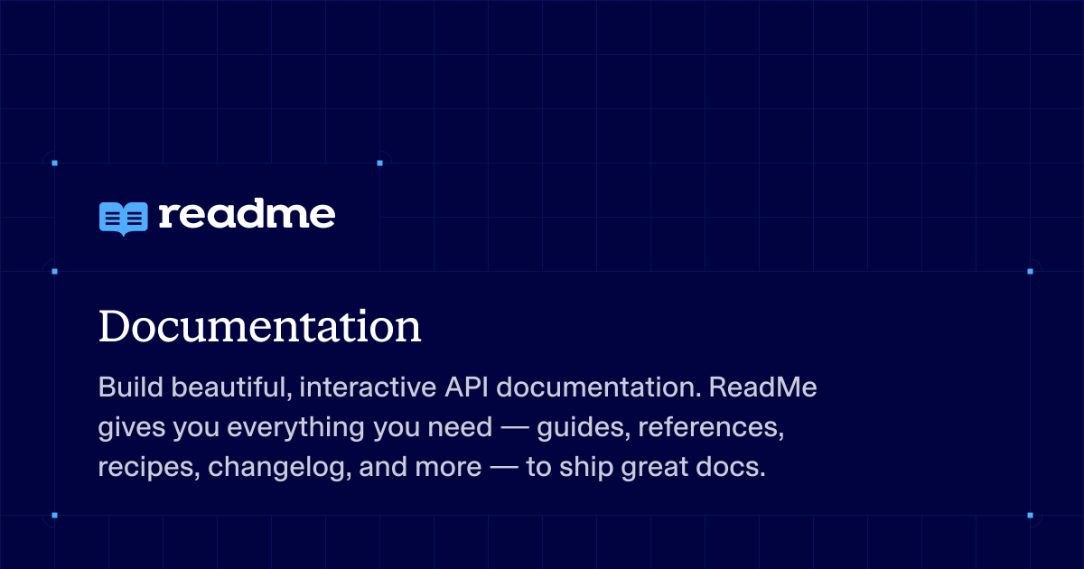 Documentation · ReadMe